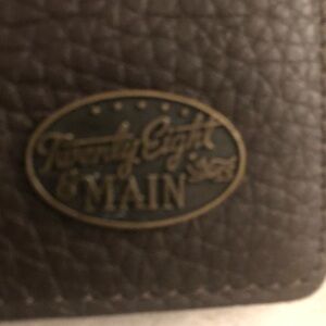 Universal studios the entry eight Brown Leather Wallet